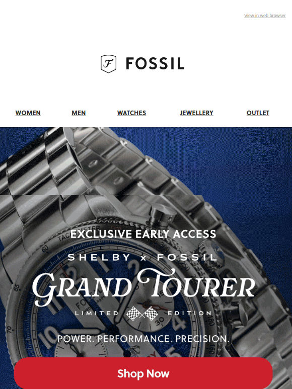 Shop It First: Shelby x Fossil 🚙