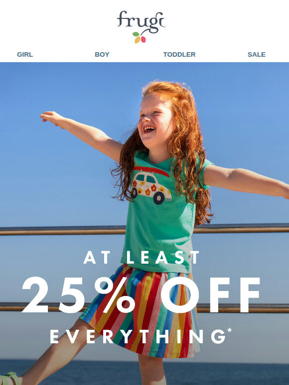 New high summer styles, now 25% off ☀️