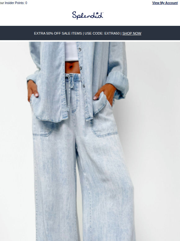 The Bleached Indigo Edit