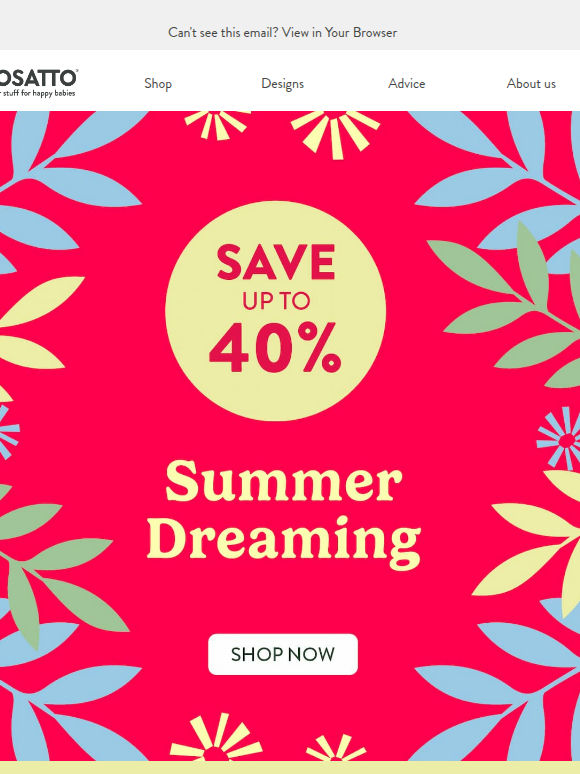 Hurry! Last weekend to save up to 40%
