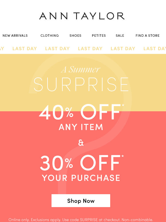 Open To Reveal Your Surprise Offer (!)
