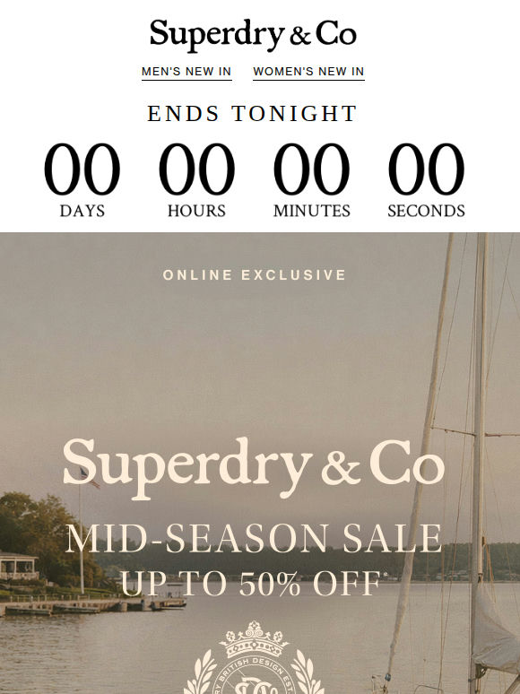 Final Hours to Save Up to 50% Off