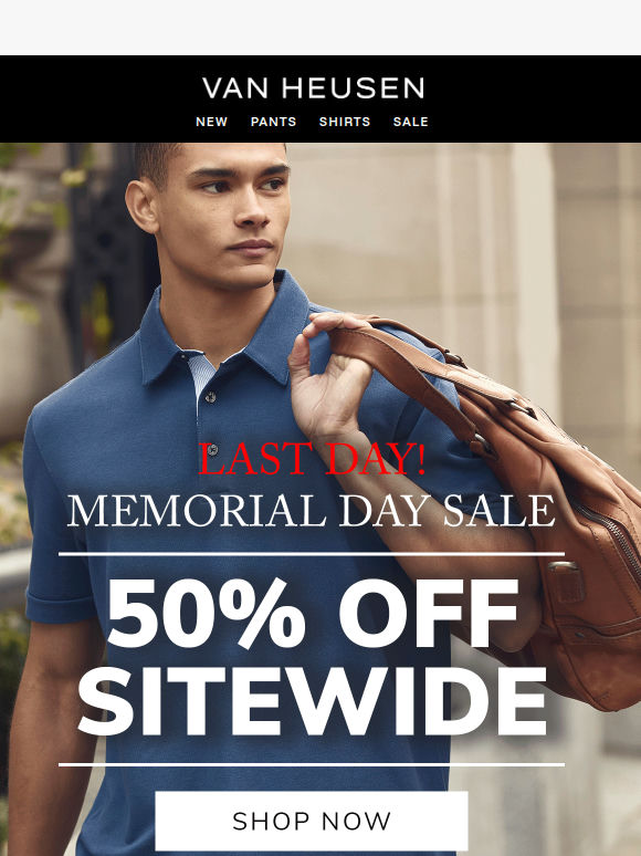 LAST CHANCE 🚨 50% OFF SITEWIDE