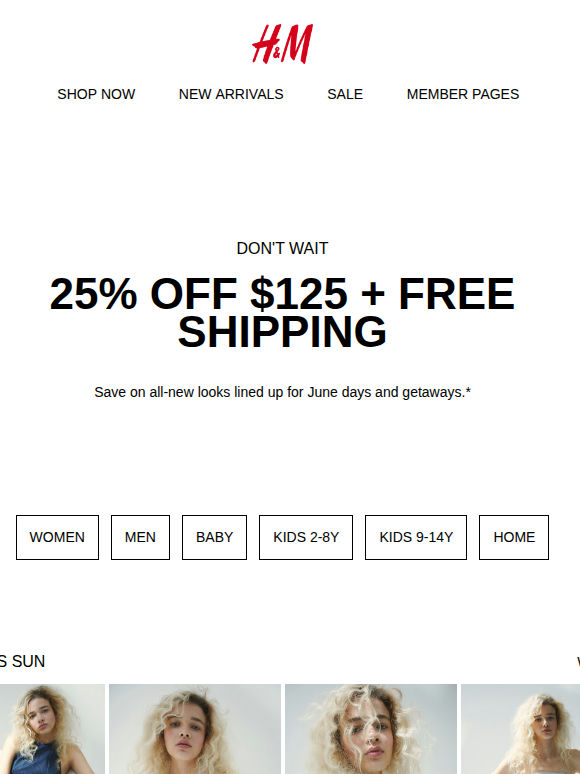 Last day: 25% off + free shipping