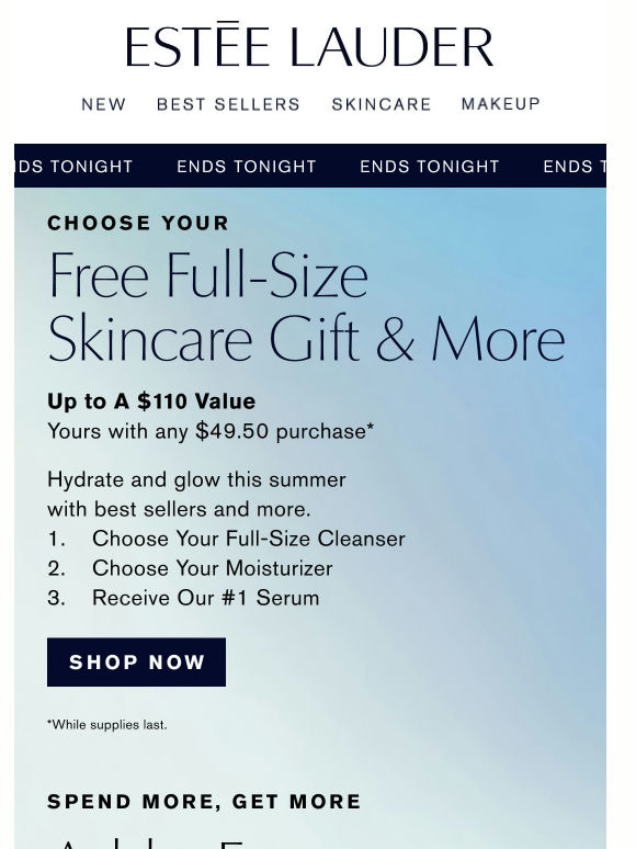 Final Hours ⚡️ Free Full-Size Skincare Gift & More, with your purchase.