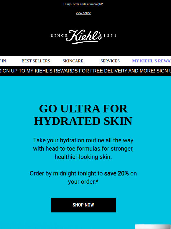 Last chance to save BIG on Ultra Facial Cream & more