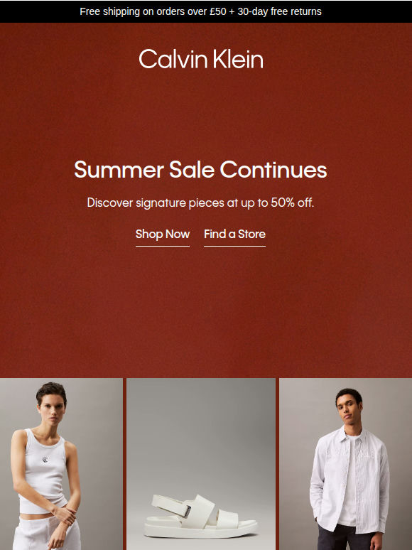 Summer Sale Continues