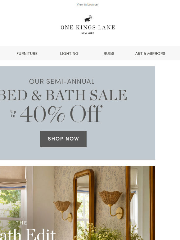 The Bath Edit — Everything for a Beautiful Bathroom