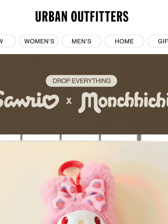 Drop Everything! New Monchhichi x Sanrio 🩷