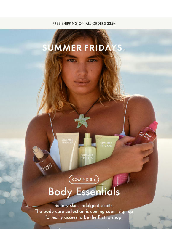 Coming Soon: New Body Essentials 🍨🌺🍵