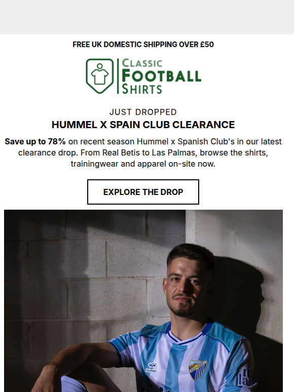 JUST DROPPED: Hummel x Spain Clearance 🔽