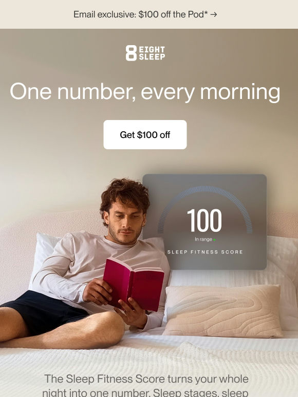 The number that tells you how you slept*