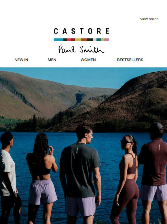 New Arrivals: Paul Smith + Castore Training