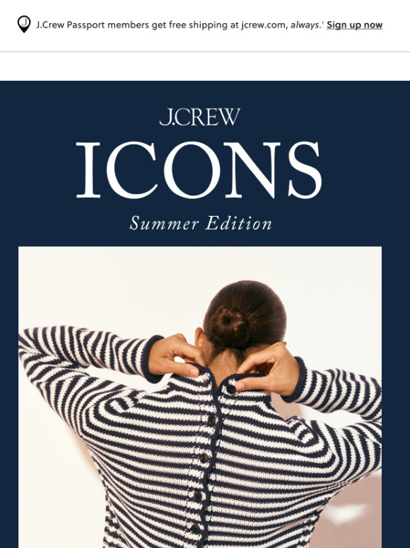 J.Crew Icons: summer edition