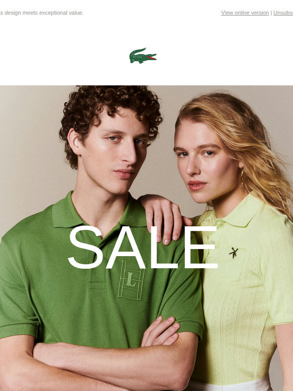 Up to 50% Off Iconic Style