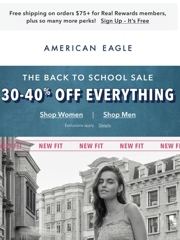 Major faves alert: 30-40% off all the styles you’ve been 👀😍