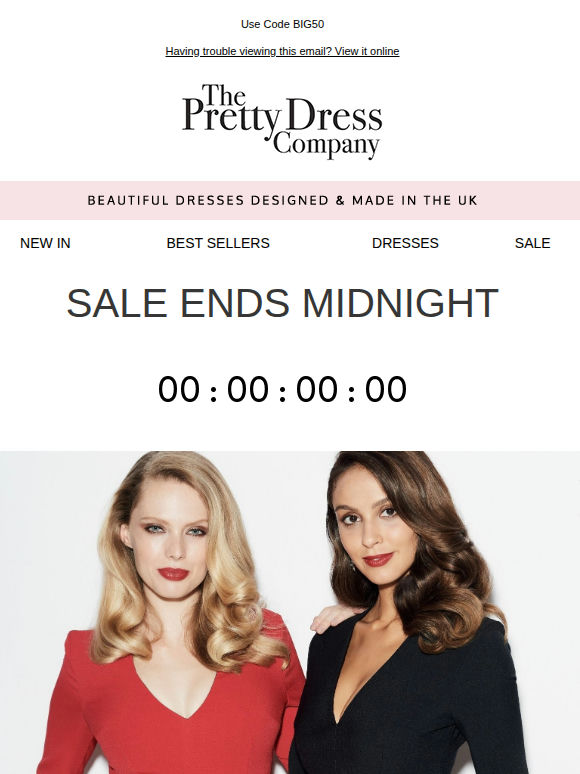 Final Hours: The BIG sale Ends Midnight