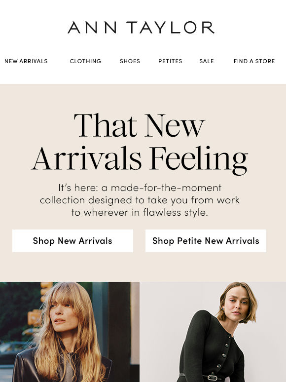 New Arrivals Just Dropped