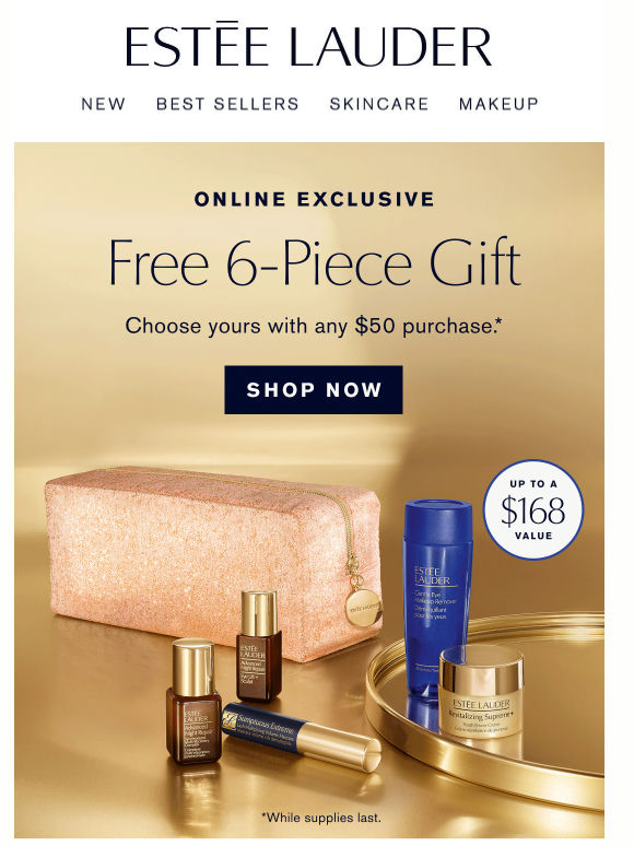 Meet Our Faves 💝 Free 8-Piece Gift, with your purchase.