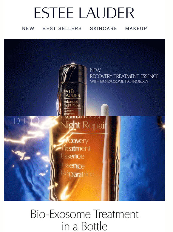New from Advanced Night Repair ✨ Bio-Exosome Treatment in a Bottle