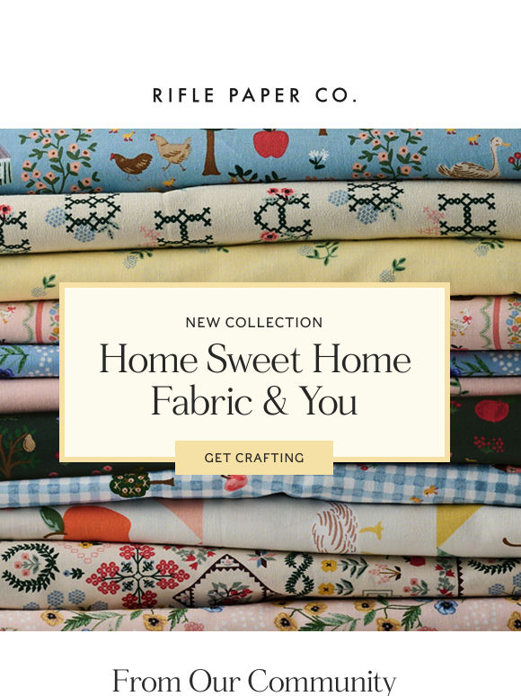 Project Inspiration for Our Newest Fabric 🪡