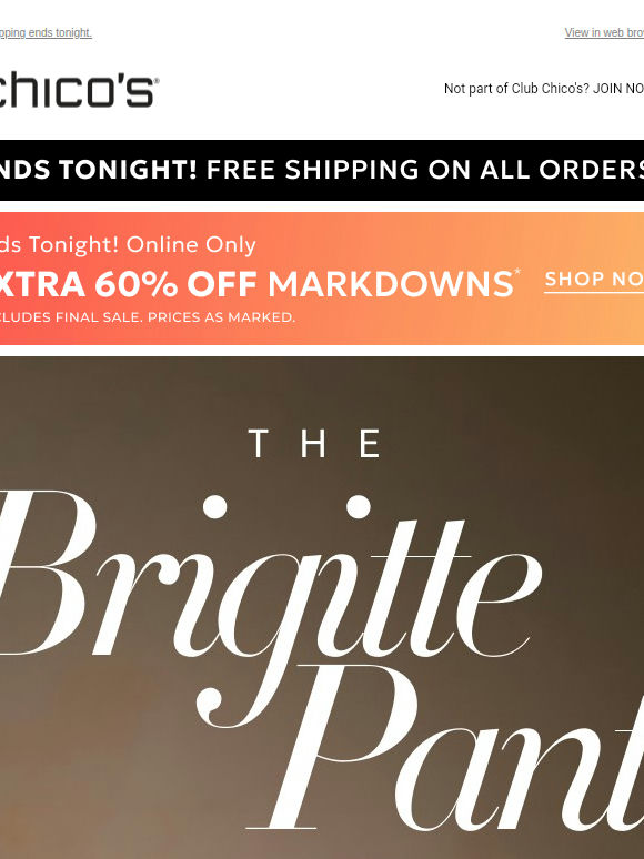 Don't Miss Extra 60% Off Markdowns | Brigitte Takes You Everywhere 🌍