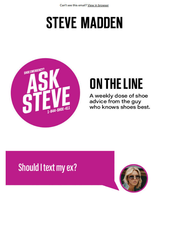 ASK STEVE: Text An Ex?