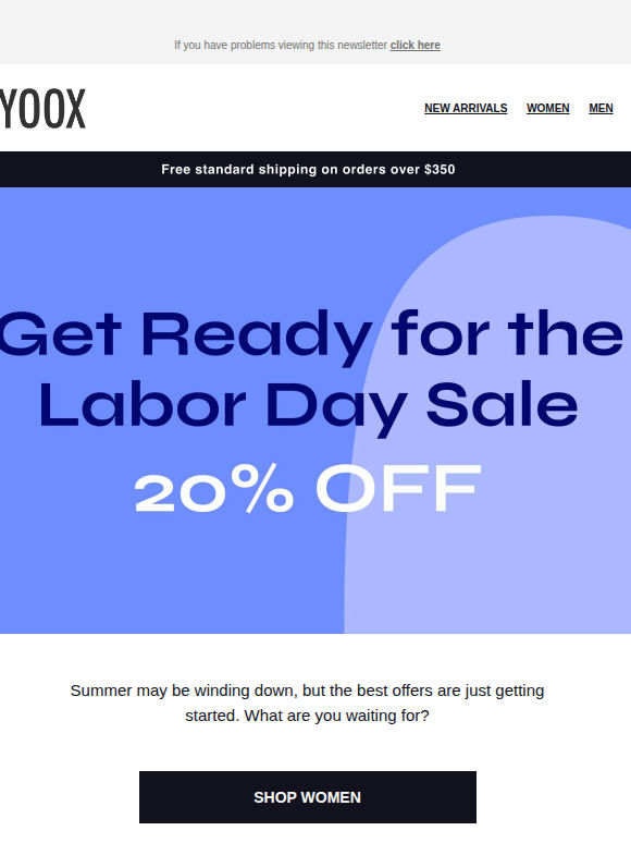 Get Ready for the Labor Day Sale: Enjoy 20% OFF