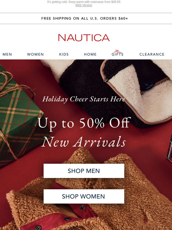 UP TO 50% OFF our newest styles!