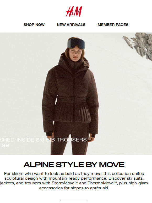 NEW IN: Ski collection by Move
