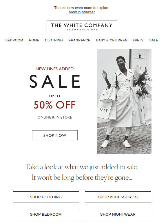 New lines just added to sale!