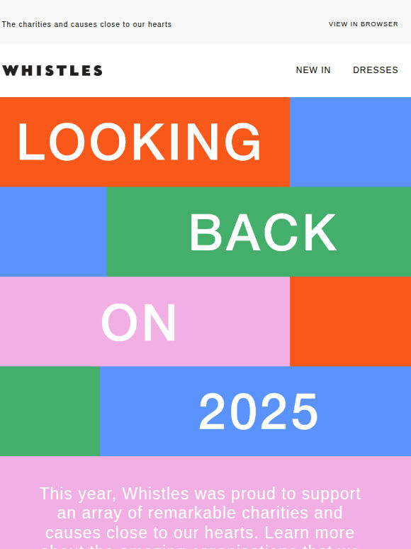 Looking back on 2025